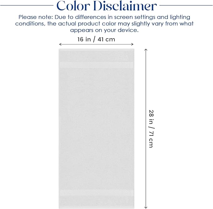 DAN RIVER 6-Pack Premium Hand Towels - Image 2