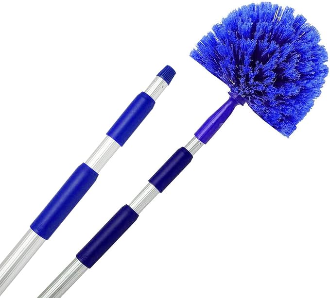 Cobweb Duster, Extendable Reach 20 feet, Ceiling Fan Duster | 3-Stage Aluminum by USDusterCompany