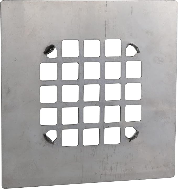 Danco 11034 Square Snap-in Shower Drain Cover in Chrome - Image 3