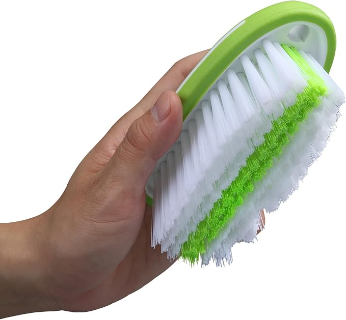 Carpet and Upholstery Cleaning Brush, Carpet Scrubber Stiff Bristle Detailing - Image 7