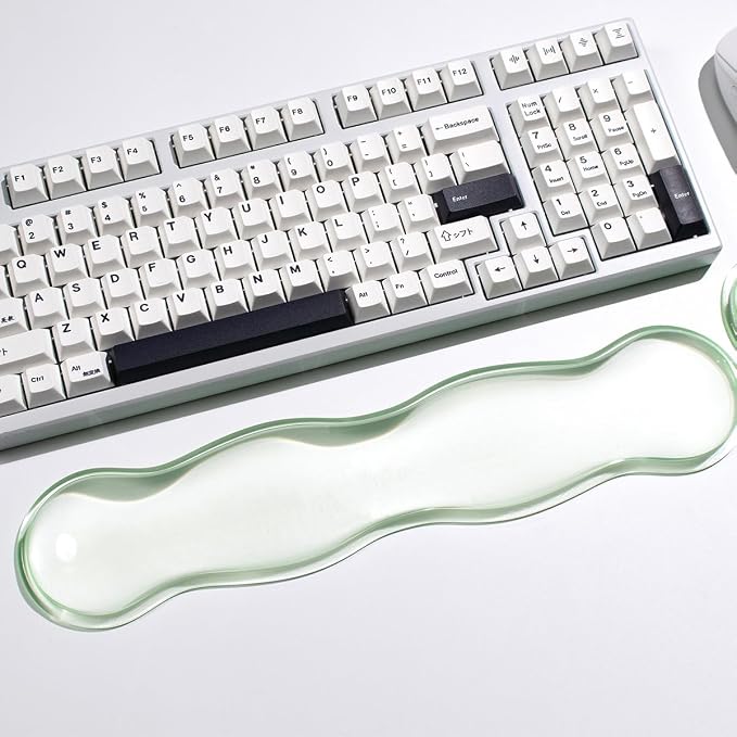 Clear Gel Wrist Rest for Keyboard and Mouse, Cute Ergonomic Wrist Rest for - Image 8