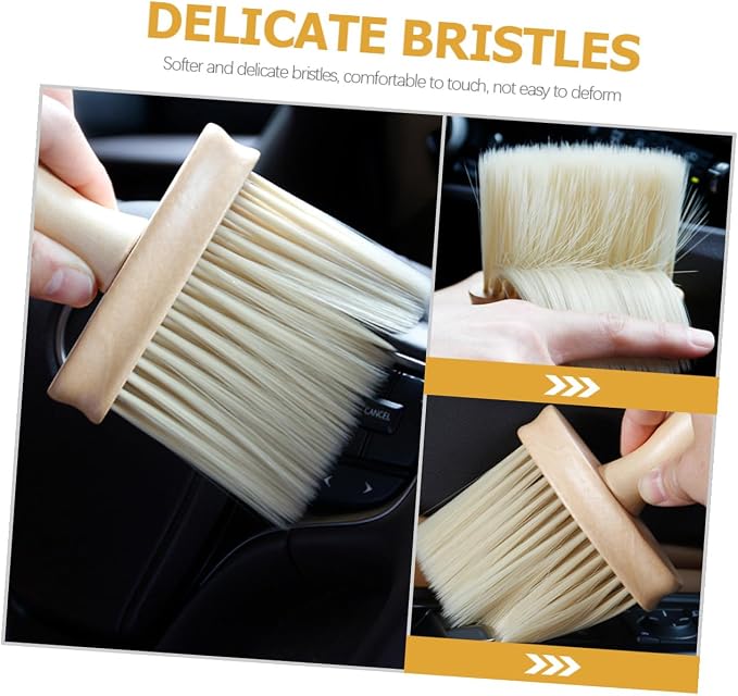Car Air Vent Cleaning Brush 2pcs Set Soft Bristle Car Interior Duster - Image 3