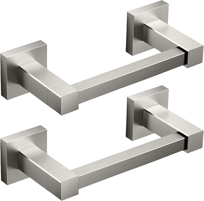 FORIOUS Toilet Paper Holder Wall Mount, Stainless Steel Rustproof Double Post by FORIOUS