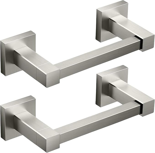 FORIOUS Toilet Paper Holder Wall Mount, Stainless Steel Rustproof Double Post by FORIOUS