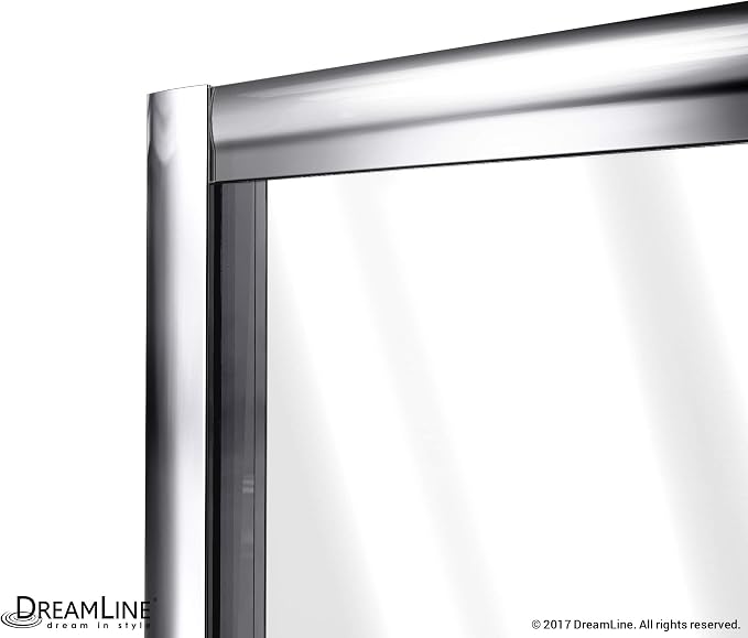 DreamLine Flex 28-32 in. W x 72 in. H Semi-Frameless Pivot Shower Door in - Image 7
