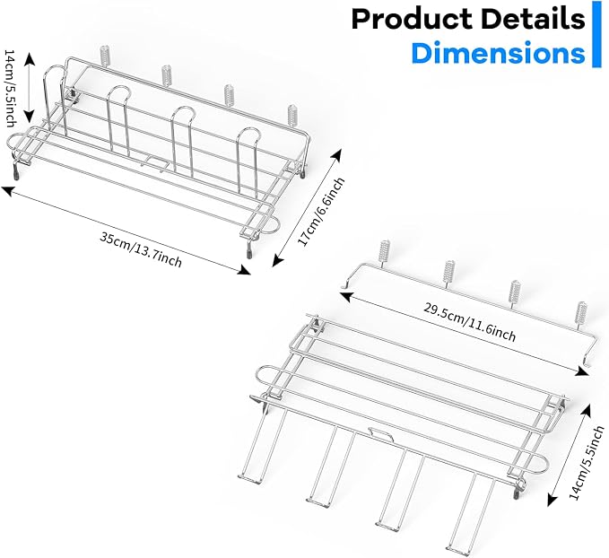 Bottle Drying Rack Stainless Steel Fold Water Bottle Drying Rack Organizer - Image 3