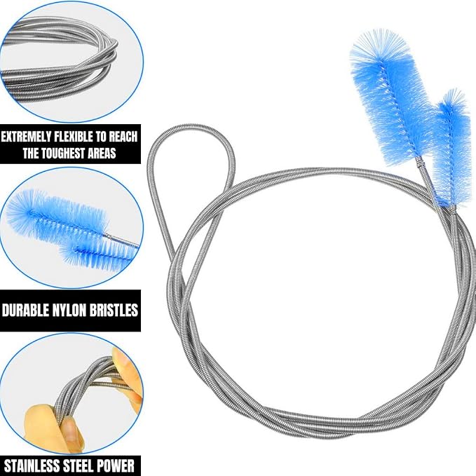 Flexible Drain Cleaning Brush for Drains, Bathroom Sink, and Kitchen Sink - Image 5