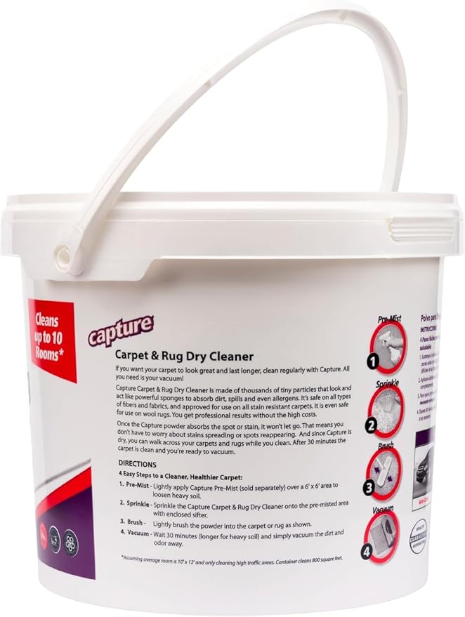 Capture Carpet & Rug Dry Cleaner w/Resealable lid - Image 8
