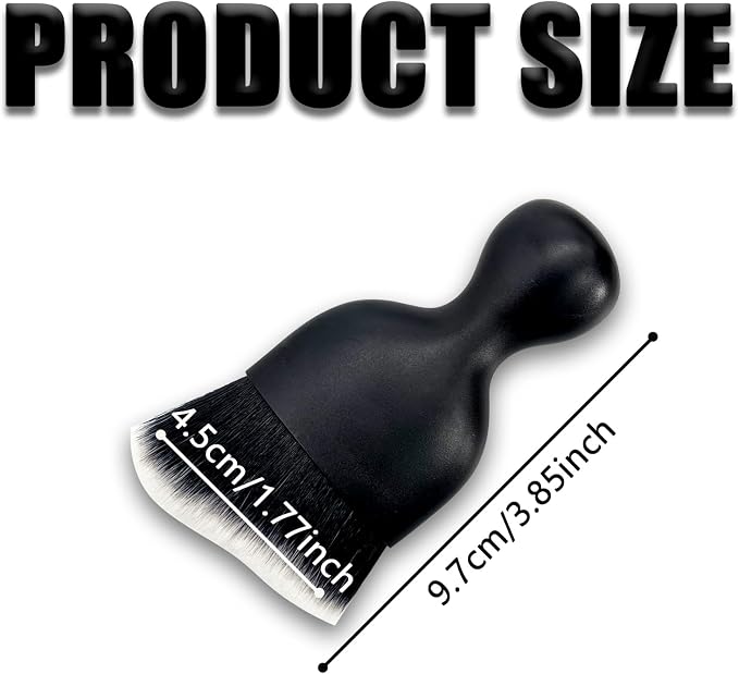 Car Interior Detailing Brush, Ultra Soft Non-Scratch Dust Brush, Car Interior - Image 2