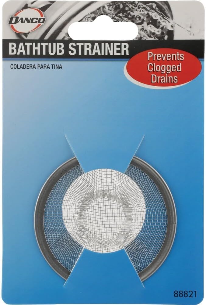 Danco 88821 2-3/4-Inch Tub Mesh Strainer, Stainless Steel - Image 5