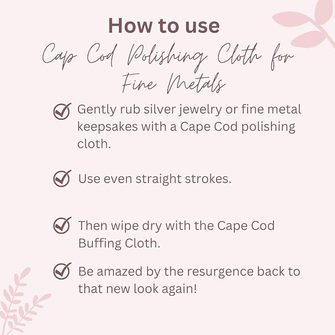 Cape Cod Polishing Cloth + Buffing Cloth Bundle - Image 4
