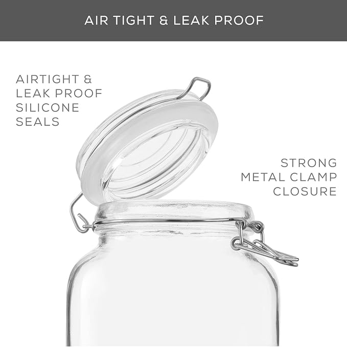 JoyJolt Airtight Glass Jars - Image 5