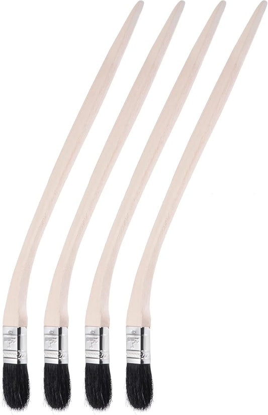 uxcell Bent Radiator Paint Brush 16" Length 1" Width Bristle by uxcell