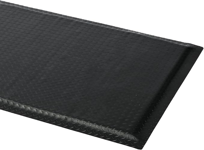 3 x 6 FT Anti Fatigue Mats Industrial 15/16 Inch Thick Soft Sponge Ergonomic by GOOFCXO