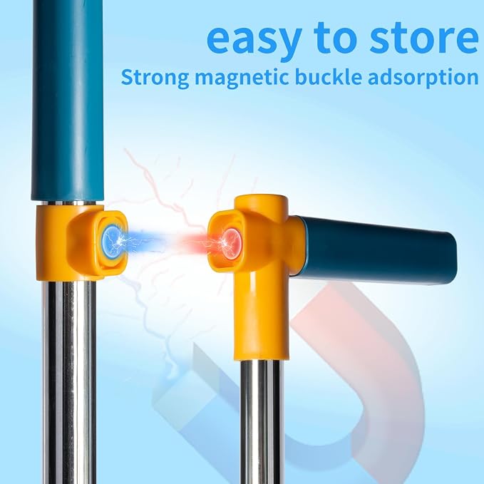 Metal Dustpan with Broom Combo Set, Heavy Duty 304 Stainless Steel 1mm Thick - Image 8