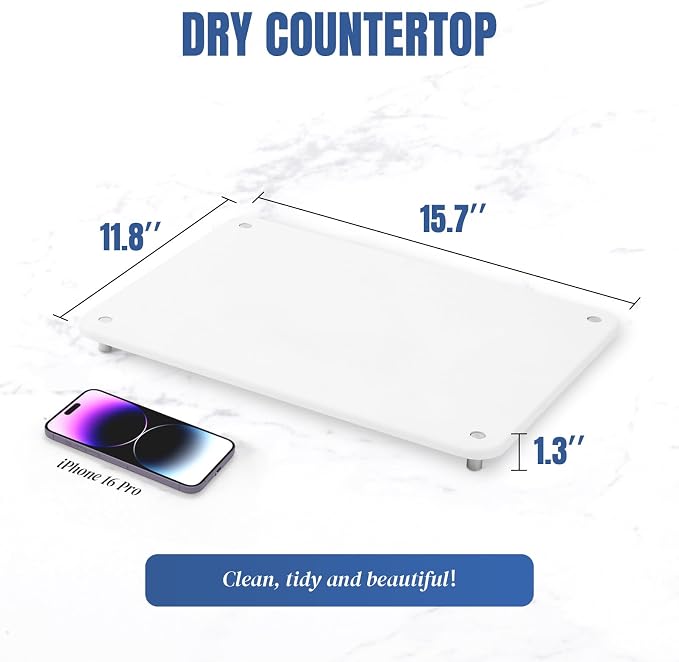Stone Drying Mat for Kitchen Counter - Image 3