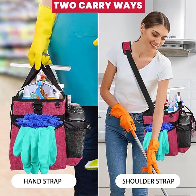 Wearable Cleaning Caddy Bag, Cleaning Supply Tote - Image 5