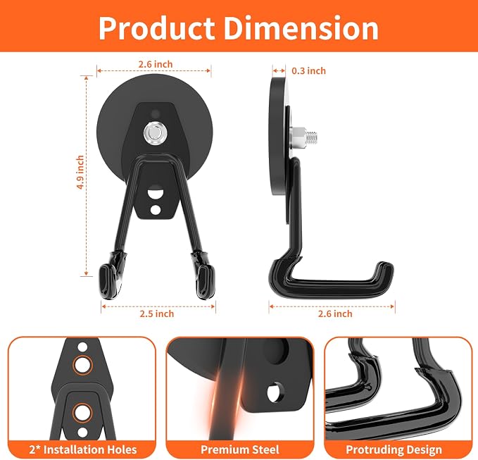 ENUODA Strong Magnetic Hooks Heavy Duty Upgraded Magnets - Image 2