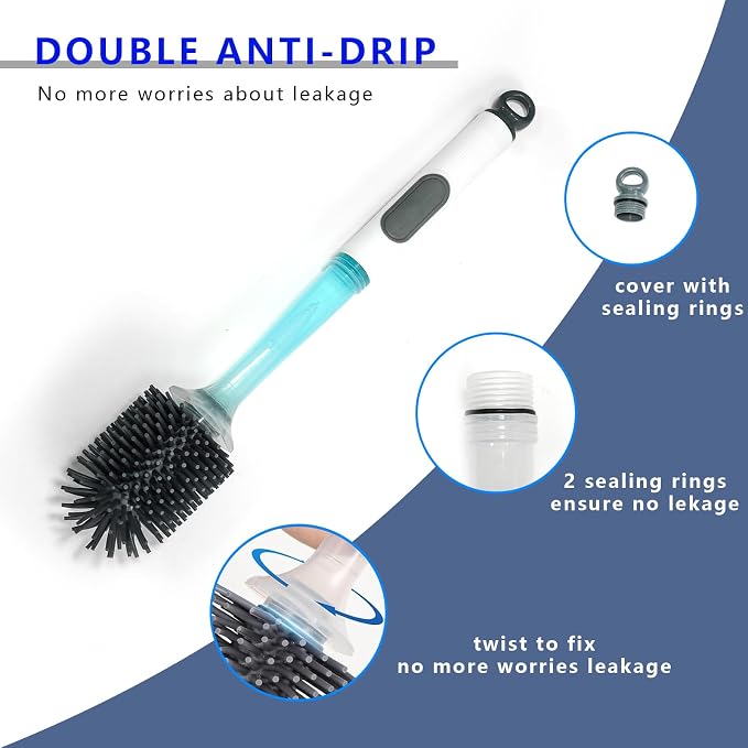 GREATLINK Silicone Toilet Brush - Image 3