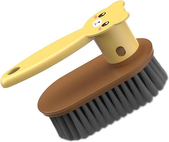 Little Bear Rotating Multi Functional Laundry Brush, Extended Bristle Cleaning by Unknown