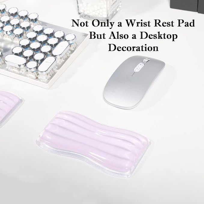 Wrist Rest for Keyboard and Mouse, Ergonomic Gel Keyboard Wrist Rest for - Image 5