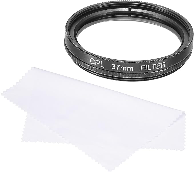 MECCANIXITY 37mm Circular Polarizer Filter, Double Sided Multi-Layer Coatings by MECCANIXITY