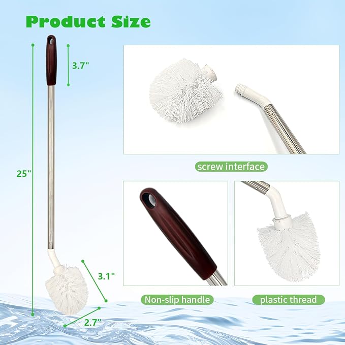 2-Pack Bucket Brush, Bottle Brush - Image 6