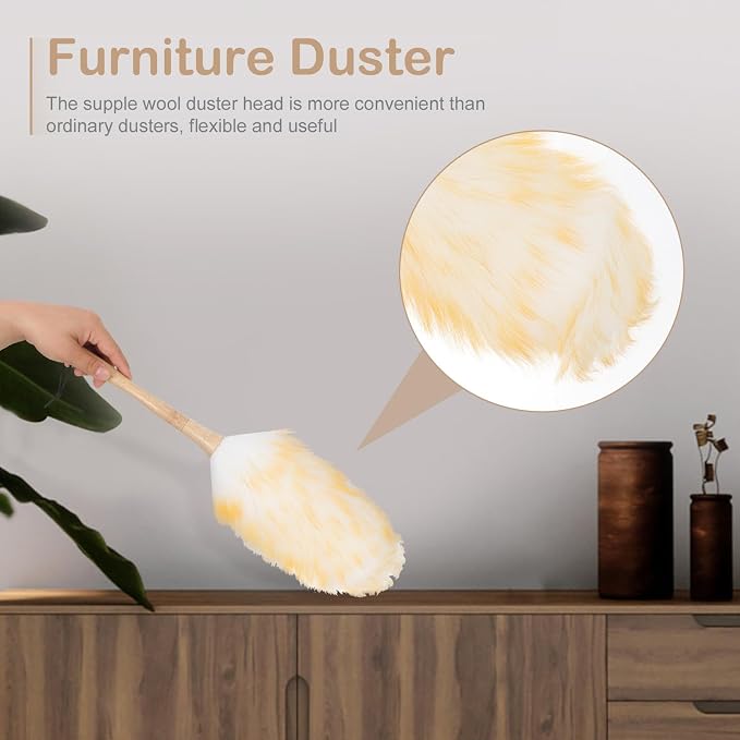 Lambswool Duster Home Dust Sweeper - Image 7