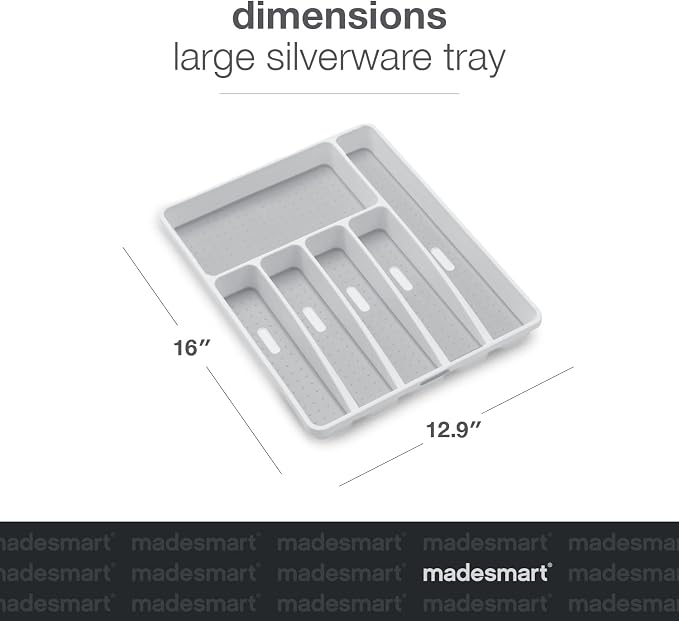 madesmart Classic Large Silverware Tray - Image 5