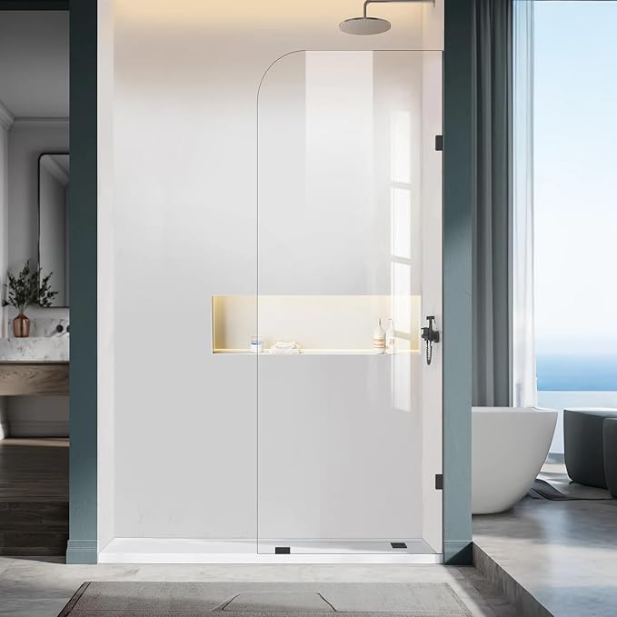 Frameless Shower Door, 3/8" Glass Shower Doors - Image 6