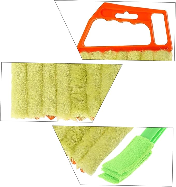 TOYANDONA 2pcs Blinds Cleaning Brush Set, 7-Finger and 3-Finger Window Shutter - Image 9