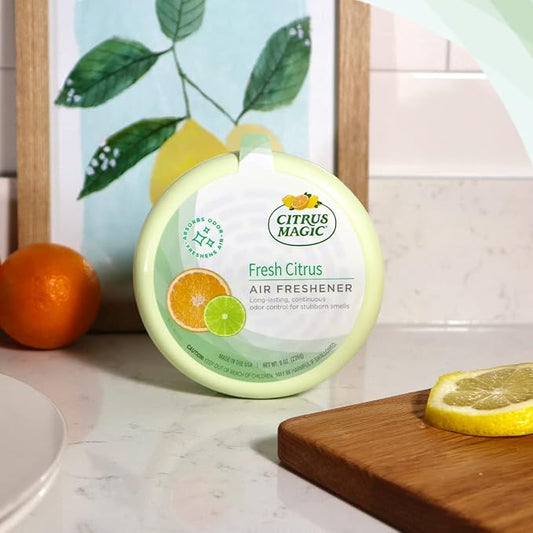 Citrus Magic Odor Absorbing Solid Air Freshener Fresh Citrus - Image 2
