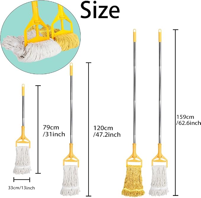 Heavy Duty Commercial Wet String Mop - Image 2