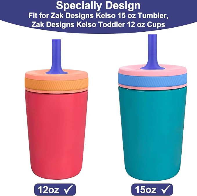 XANGNIER Replacement Straws and Bite Valve Compatible - Image 2