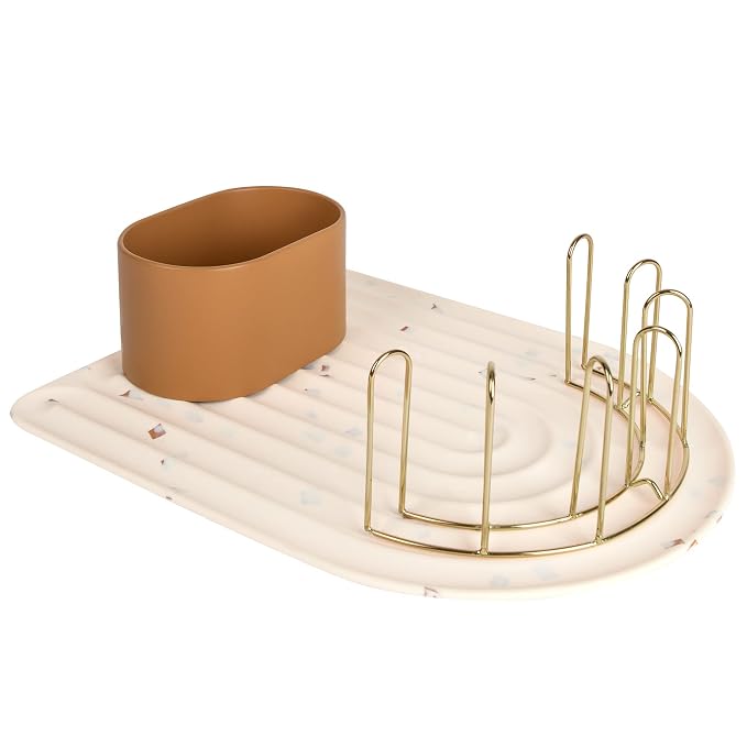 Boon ARC Modular Baby Bottle Drying Rack — Includes Silicone Drying Mat by Boon