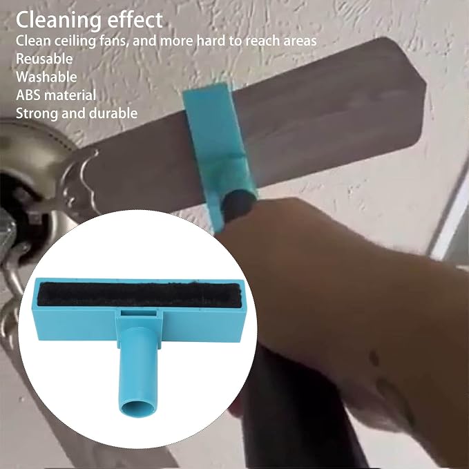 Ceiling Fan Cleaner, Reusable Ceiling Fan Blade Brush - Image 2