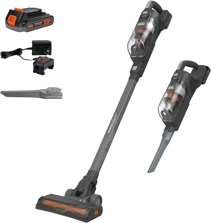 BLACK+DECKER POWERSERIES 20V MAX Cordless Stick Vacuum Cleaner, Household by BLACKDECKER