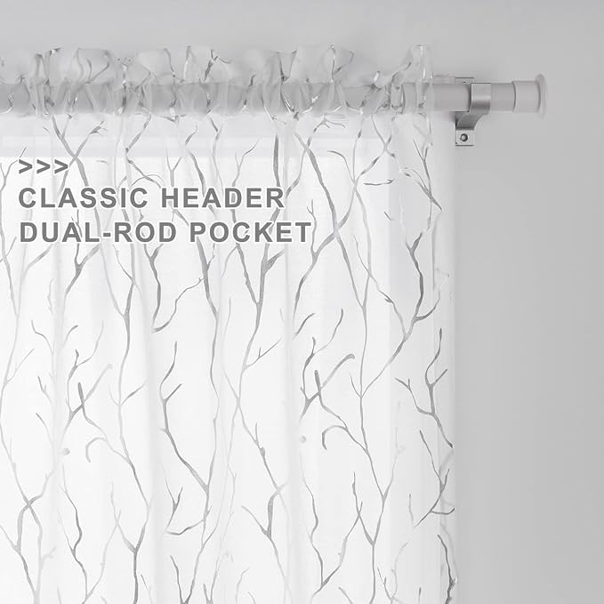 FINECITY Tree Curtains for Living Room - Image 3