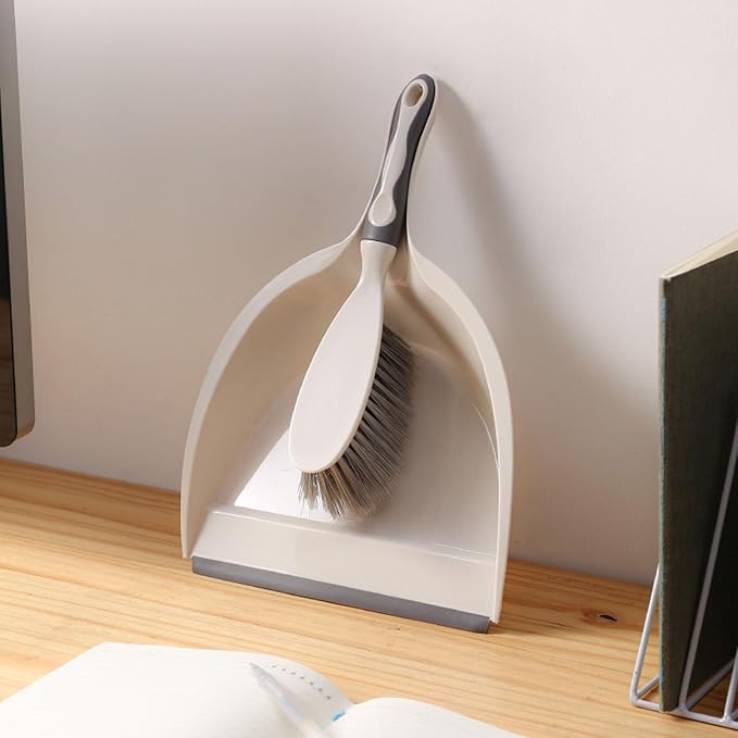 Small Tabletop Cleaning Dustpan Set, Dust Pans - Image 6