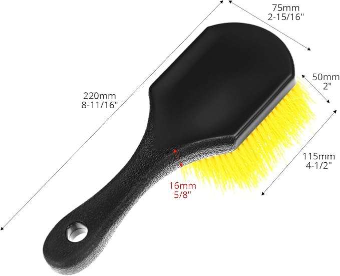 QWORK 8" Utility Scrub Brush - Image 3