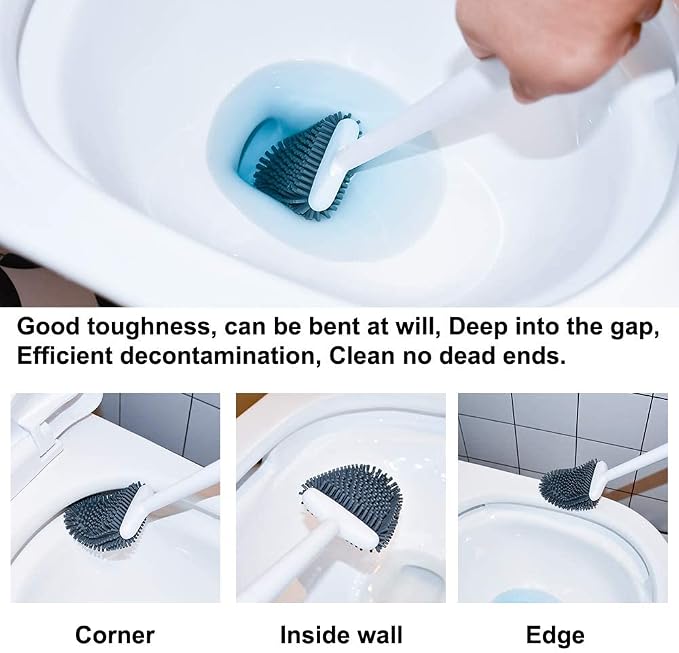 Sellemer Toilet Brush and Holder Set - Image 3