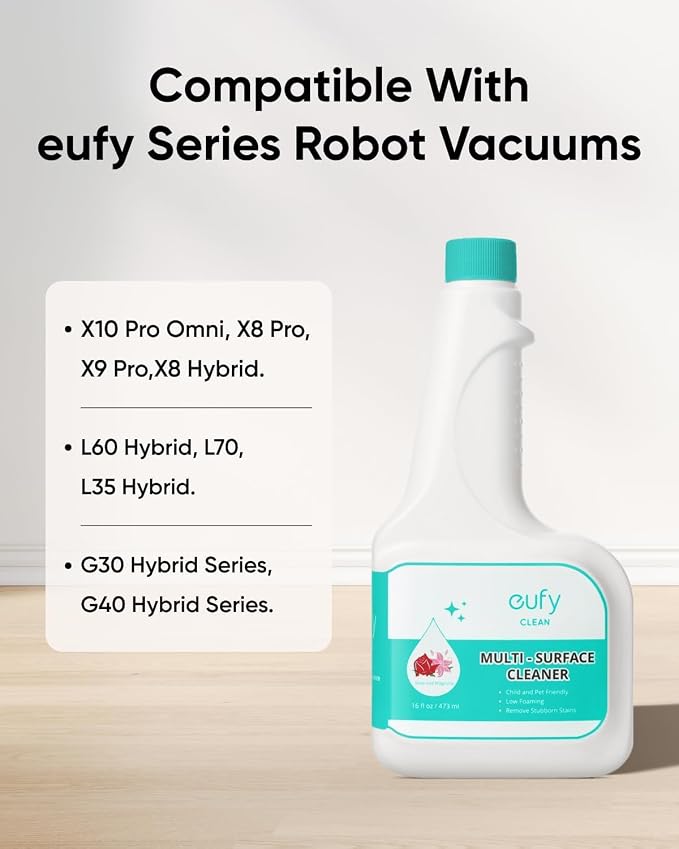 eufy X10 Pro Omni Robot Vacuum and Mop Combo, 000 Pa Suction, Dual Mops - Image 7