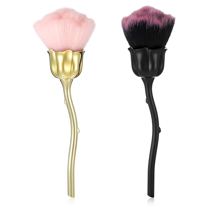 2Pcs Nail Dust Brush, Ultra Soft Nylon Powder Remover - Image 7
