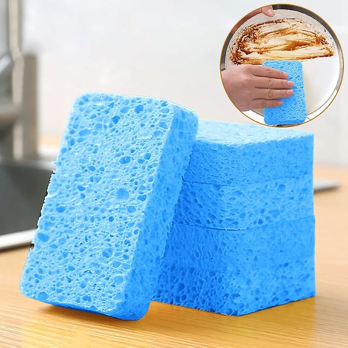 24 - Pack Non-Scratch Scrub Sponges - Sponges - Image 2