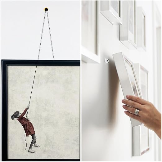 KURUI Wall Anchors Kit for Hanging Wall Art Decor, 135 Screws and 135 Drywall - Image 5