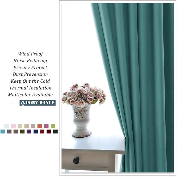 PONY DANCE Blackout Curtain Panels - Image 6