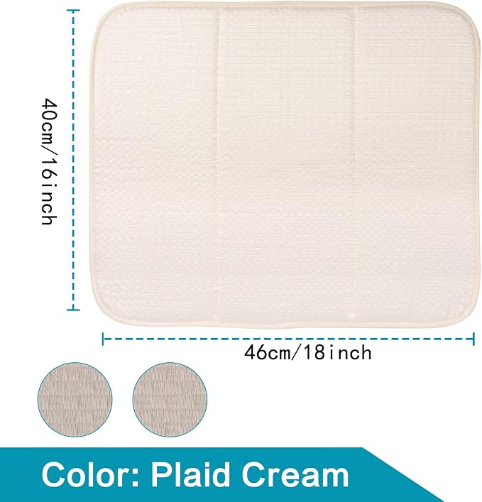 SINLAND Microfiber Dish Drying Mat Super Absorbent Dish Drying Pad - Image 2