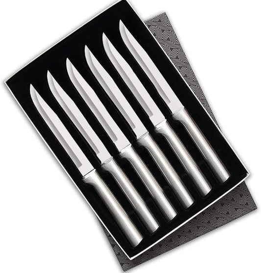Rada Cutlery Six Utility/Steak Knives Gift Set, 6-Piece Knife Set, Stainless by RadaCutlery