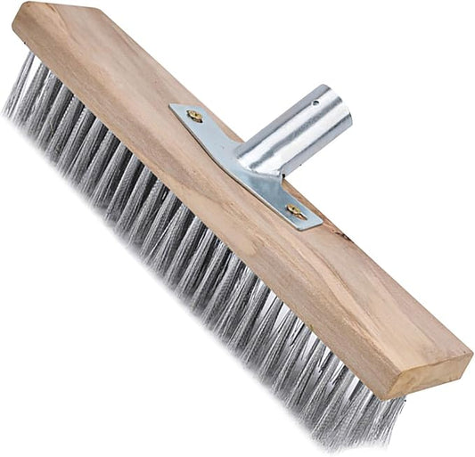 ZJchao Rough Stainless Steel Deck Scrubber Brush by ZJchao