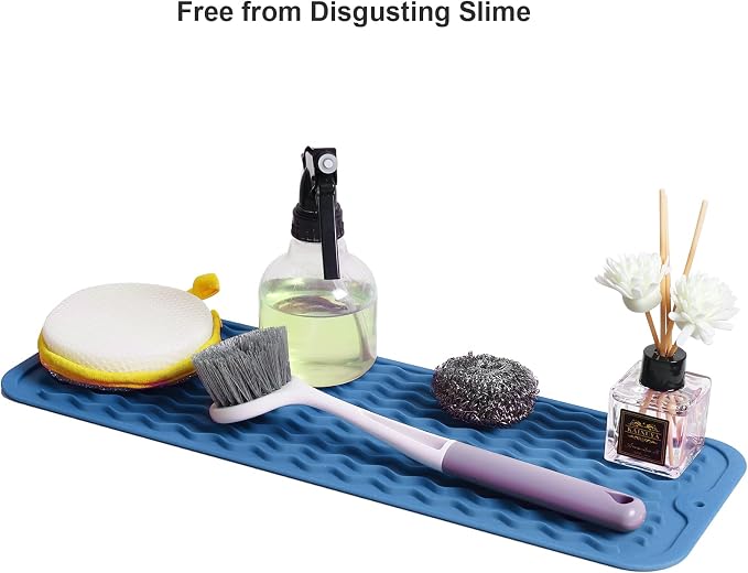 ZLR Silicone Sponge Holder & Sink Caddy Tray - Image 8